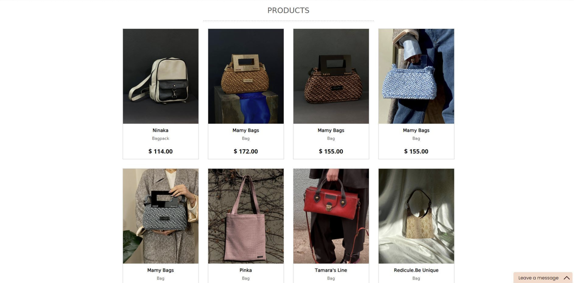 Modern E-commerce platform — screenshot